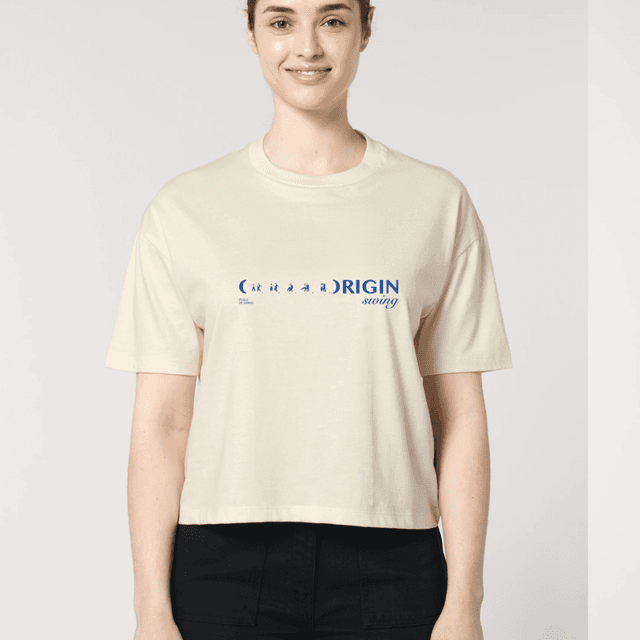 Tee shirt femme beige 