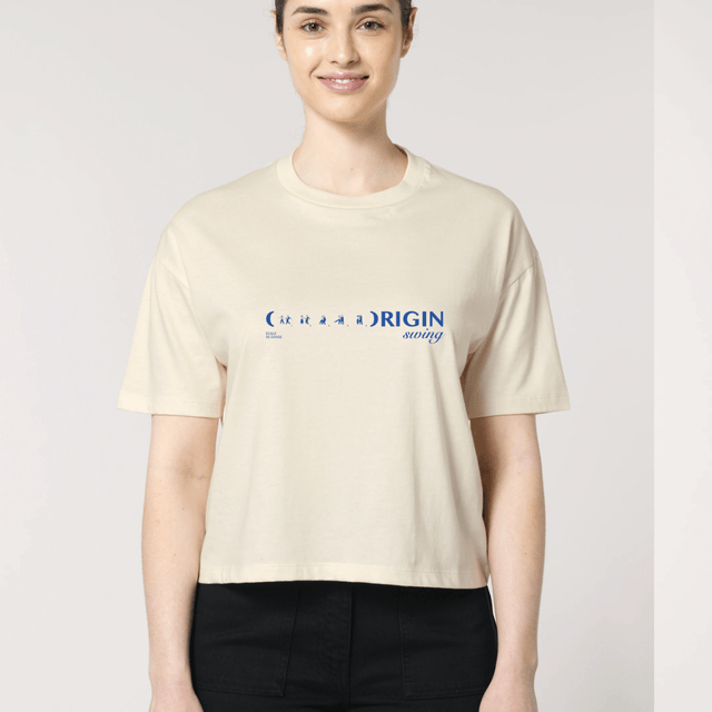 Tee shirt femme beige